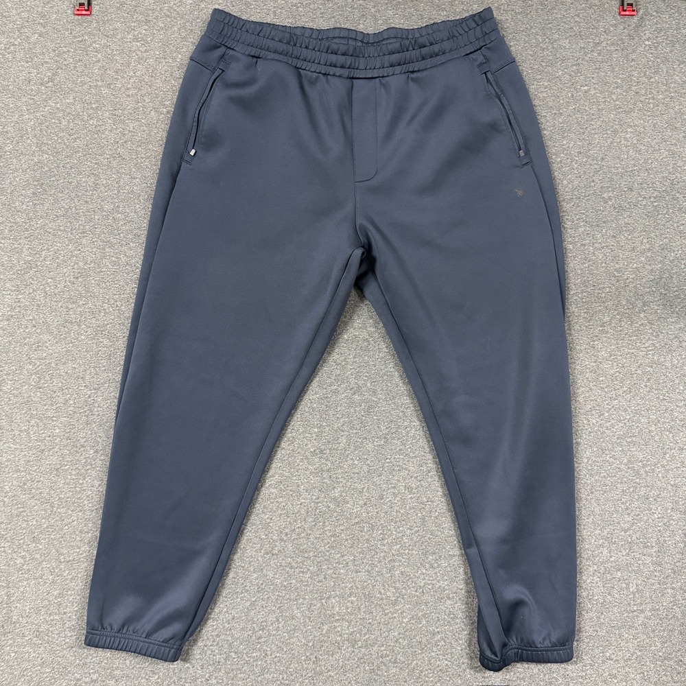 Modern Spyder Active Jogger Pants Mens XXL Navy Blue Good Zipper Pockets SPM793U